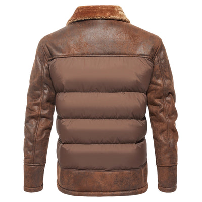 'Mythos Maximal' Leather Jacket