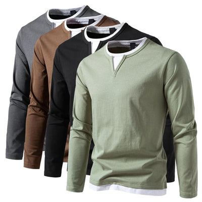 JACOB - LONG-SLEEVED HENLEY