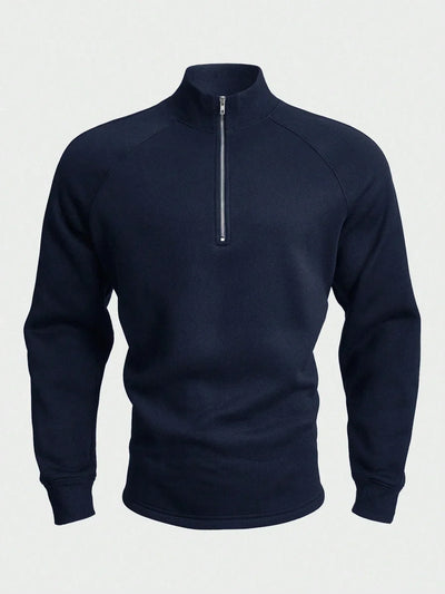 Oliver | Casual Half-Zip Sweater