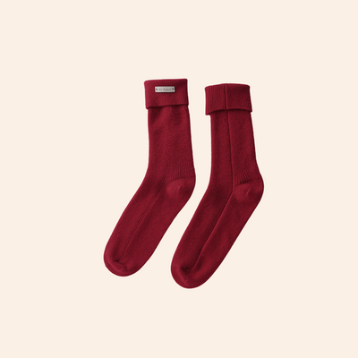 100% CASHMERE SOCKS