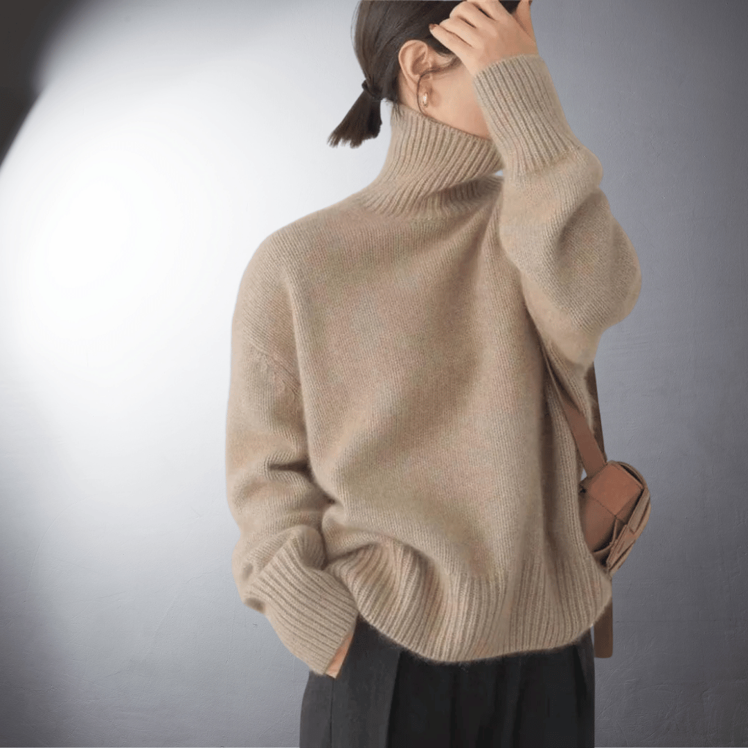 Adalgisa | Turtleneck Sweater Made of Soft Cashmere