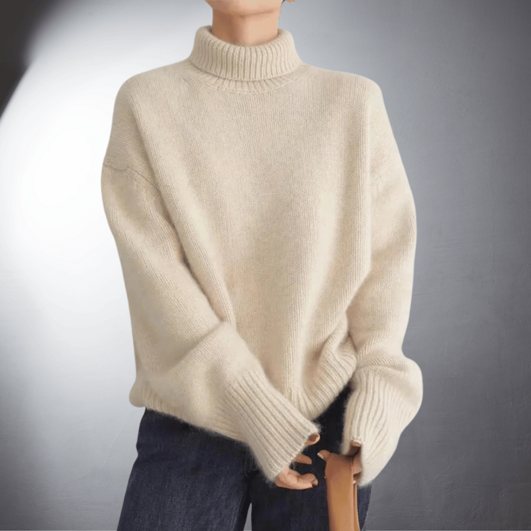 Adalgisa | Turtleneck Sweater Made of Soft Cashmere