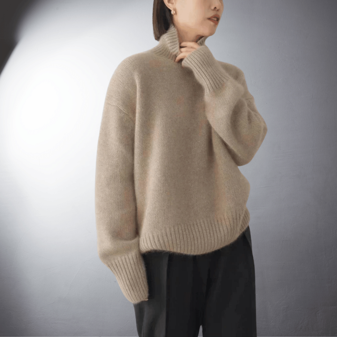 Adalgisa | Turtleneck Sweater Made of Soft Cashmere