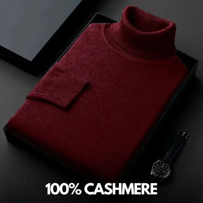 Laurent | Cashmere Turtleneck Sweater