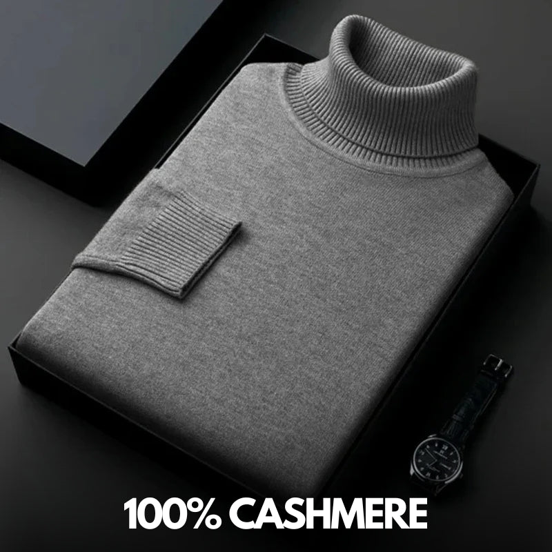 Laurent | Cashmere Turtleneck Sweater