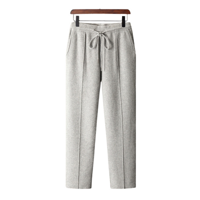 100% CASHMERE TROUSERS