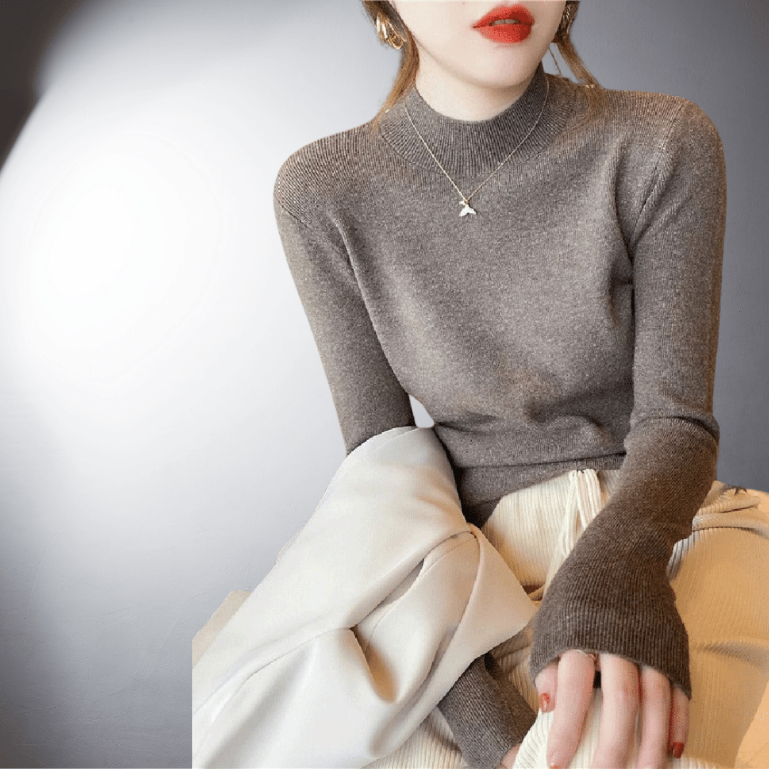 Ermine | Turtleneck Sweater Made from Premium Cashmere