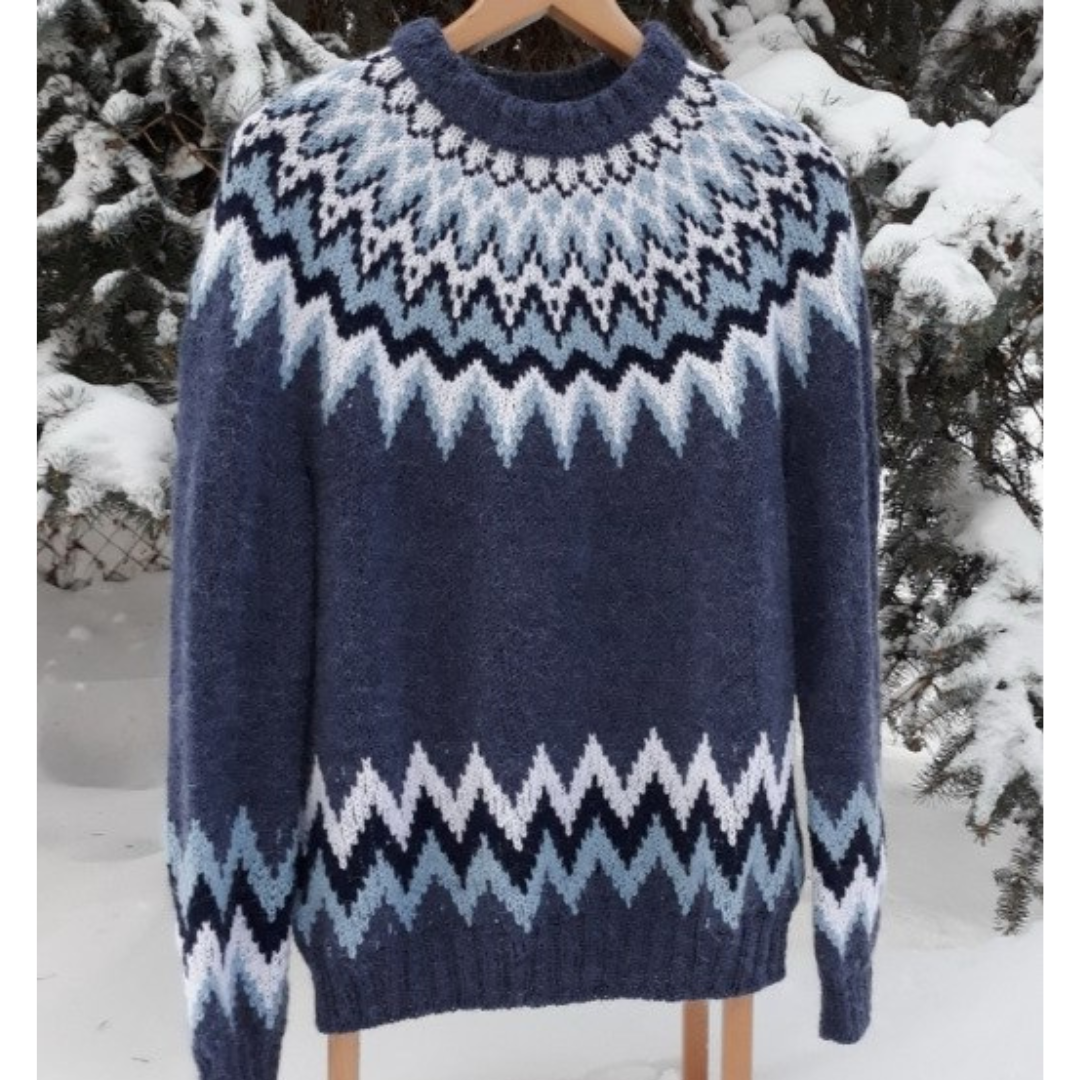 Noemi - Icelandic Knit Jacquard Sweater