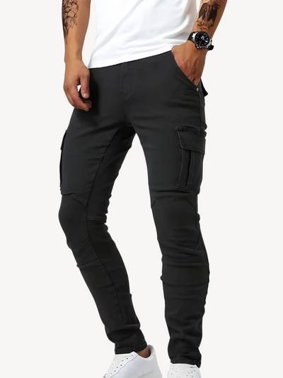 DANTE - ELASTIC CARGO JEANS