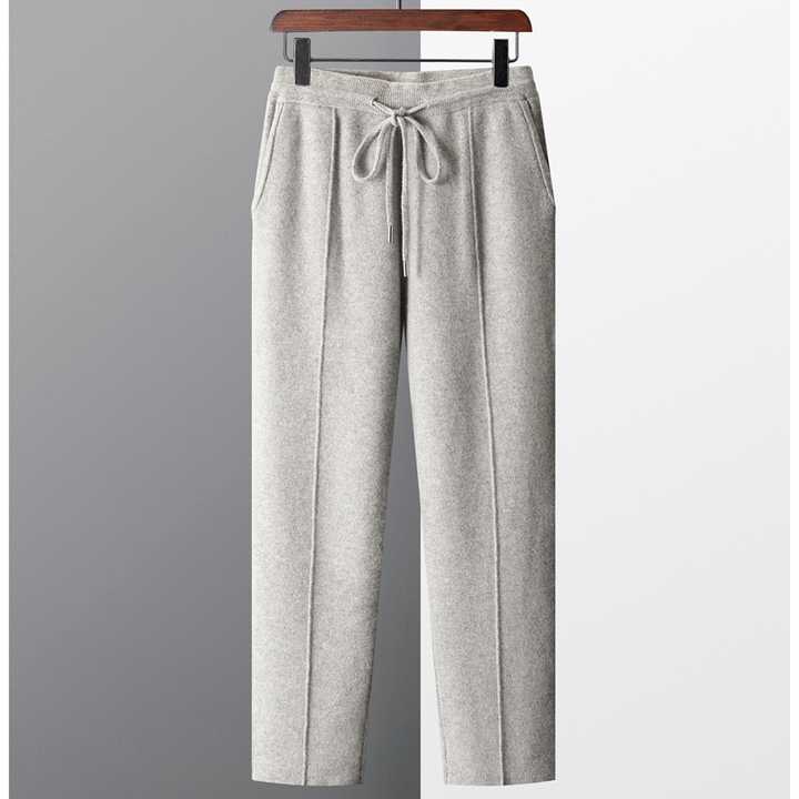 100% CASHMERE TROUSERS