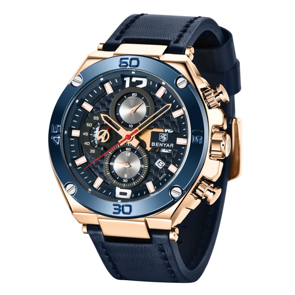 Quartz Multifunction Sports Chronograph Watch