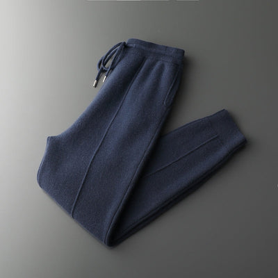 100% CASHMERE TROUSERS