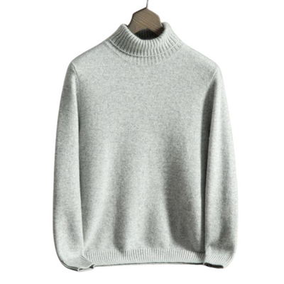 100% CASHMERE TURTLENECK