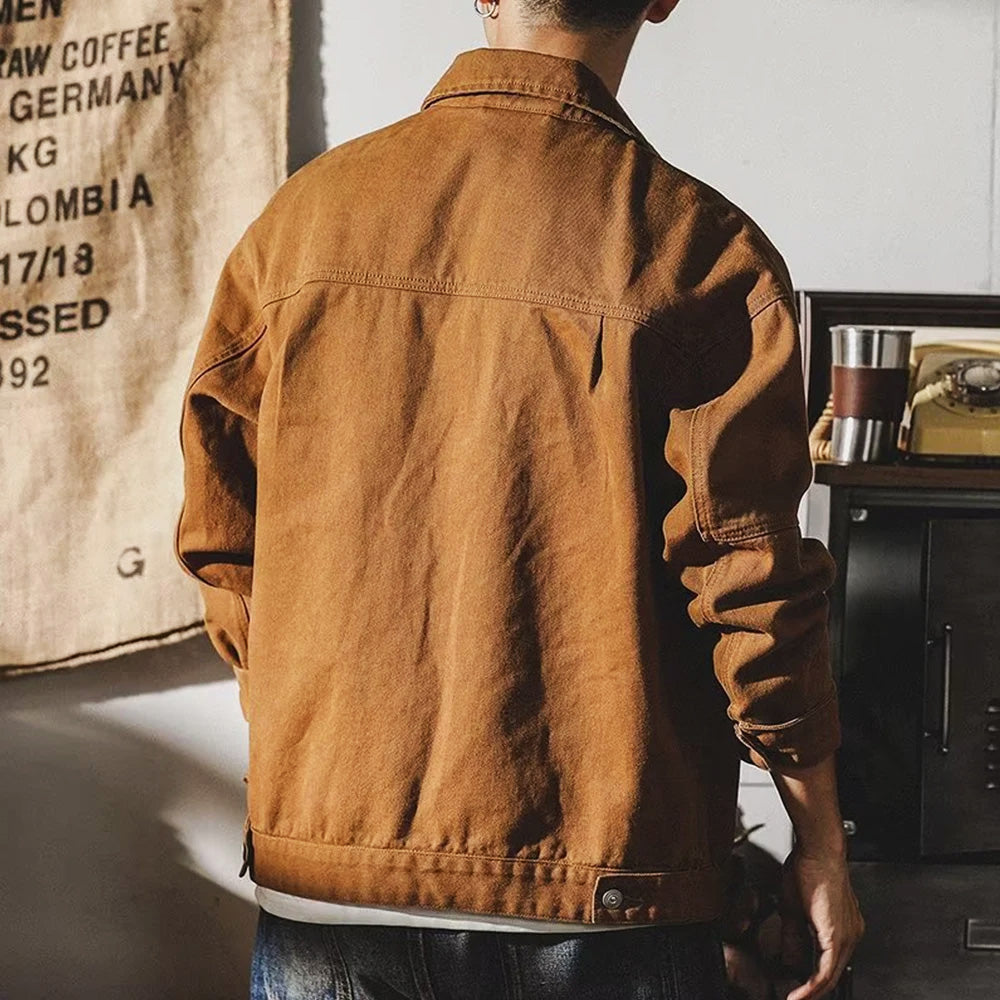 Rugged Canvas Work Jacket