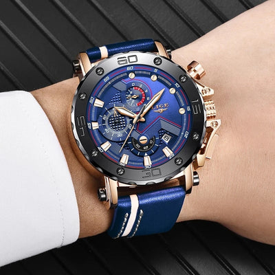 Luxurious Military Watch Made of Stainless Steel with Quartz Movement