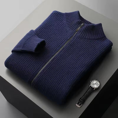 100% CASHMERE RIBBED VEST