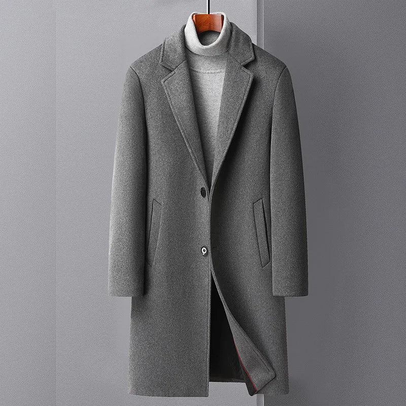 Wool Blend Overcoat