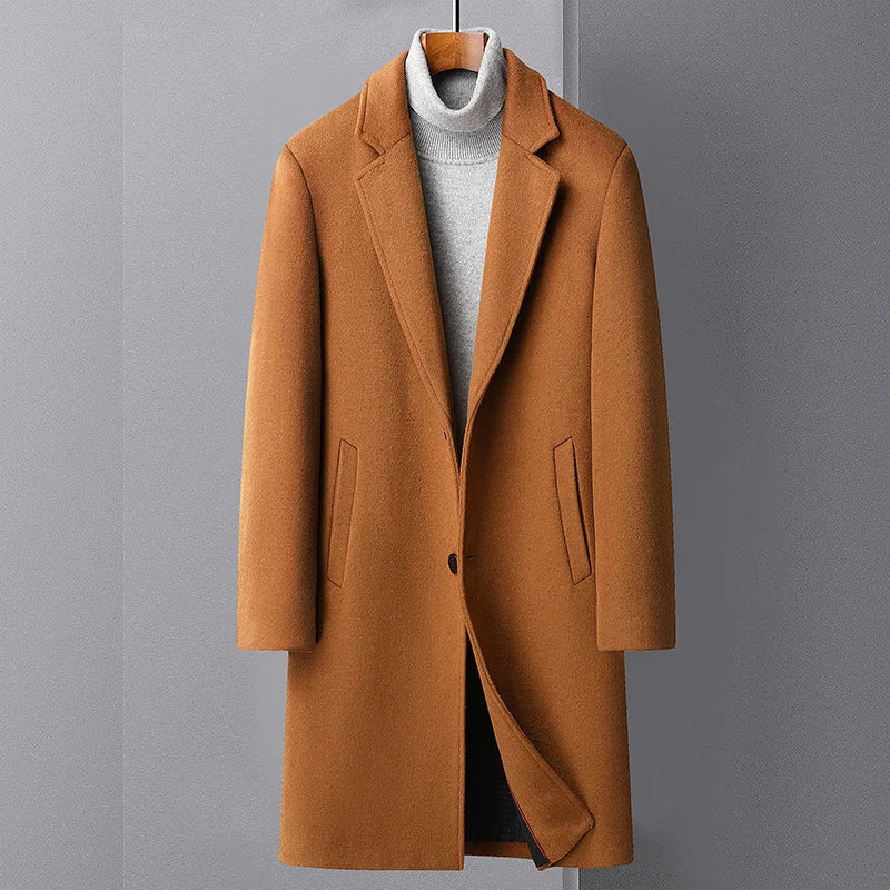 Wool Blend Overcoat