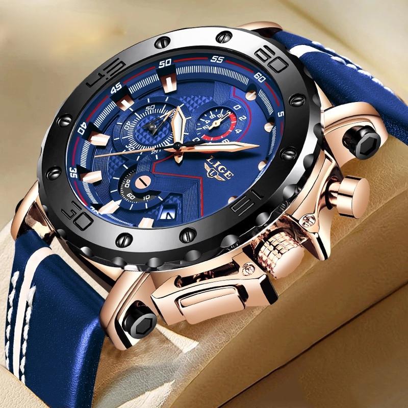 Luxurious Military Watch Made of Stainless Steel with Quartz Movement