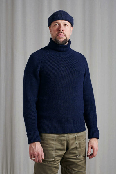 VESIKKO™ Turtleneck, Navy Blue