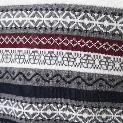 Nicko - Knitted Sweater with Half Zipper