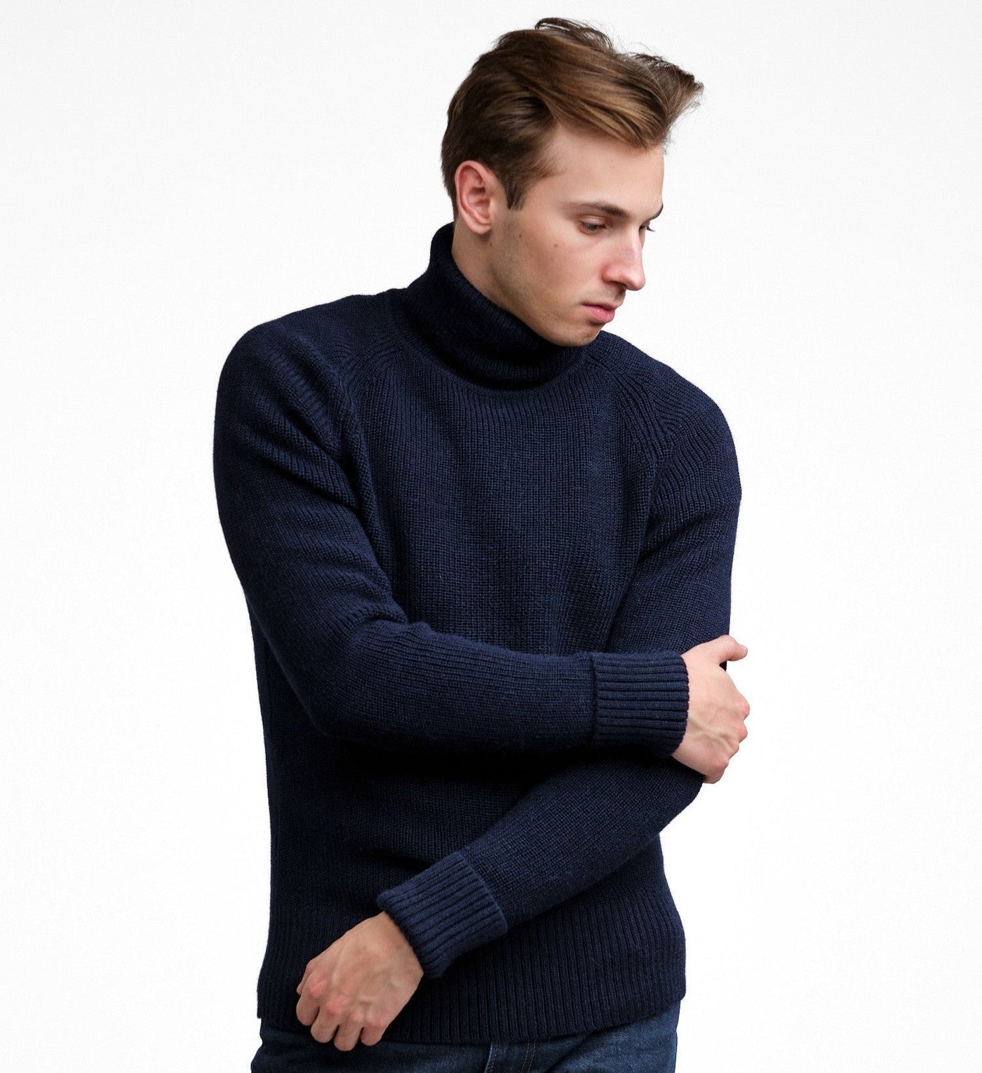 VESIKKO™ Turtleneck, Navy Blue